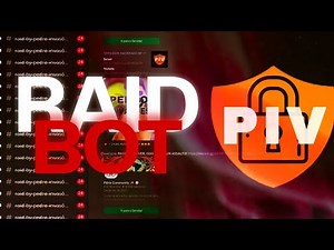 💣 TUTORIAL - Como RAIDAR servidores no Discord FÁCIL e RÁPIDO - PIV Bot #pivdomina #discord #bot