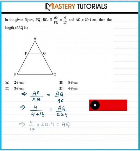 Triangles(10th) CBSE - PYQ tricks to solve