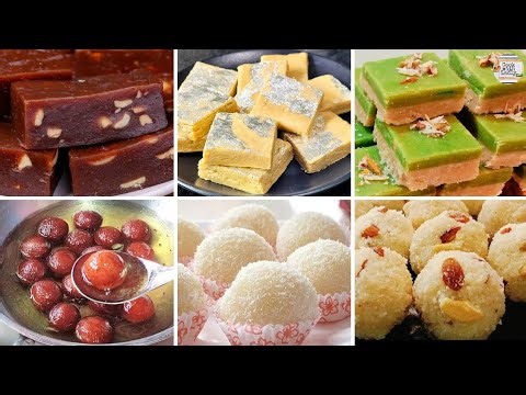 Top 6 Diwali Special Mithai Recipes 🪔 Quick & Delicious Mithai Recipe,Easy Mithai, Homemade Mithai