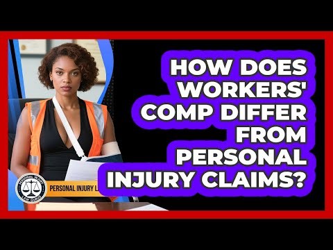 How Does Workers' Comp Differ From Personal Injury Claims?