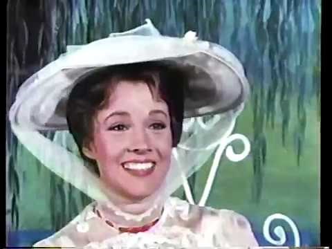 Mary Poppins Disney Channel Promo (1990) Julie Andrews, Dick Van Dyke