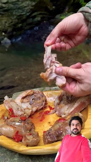 #Rafii ♥️ #lambneck #claypotcooking #slowcooking #primitivecooking #outdoorcooking