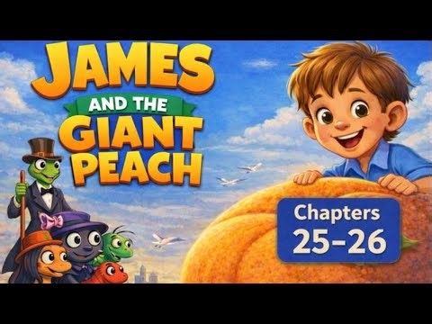 JAMES AND THE GIANT PEACH | Chapters 25 - 26 Read Aloud | Upper Elementary Classroom (Grades 4–6)