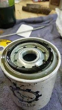 Dirty hands log splitter oil filter leak