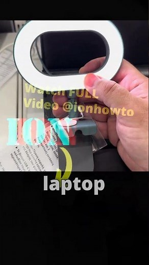 IKEA Stankregn ring lamp for screen video meetings Part 2