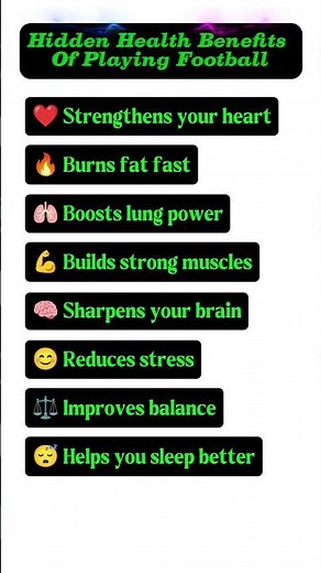 Health Benefits Of Playing Football|fiffa worldcup|football madness #football #health #youtubeshorts