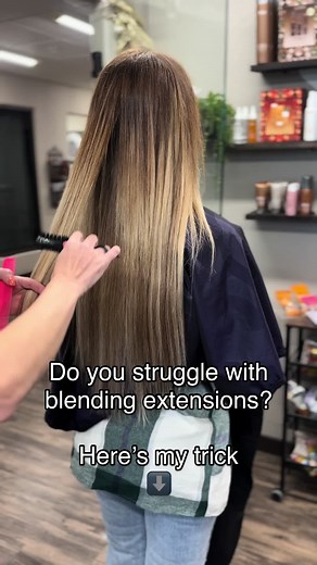 As an extension stylist do you struggle with blending the guests extensions in with their natural hair? I’ve been asked numerous times how to get a seamless blend without cutting off too much hair. My trick is a razor. It’s easy to use, easy to control how much weight you are taking off and you can cut a larger area at a time then with a shear. If you struggle with this or any area of extensions a @Trust & Mane Salon class may be for you! I’m booking classes for August and September and would lo