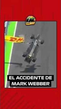 El accidente de Mark Webber en 2010 🏎️💥#f1 #formula1 #markwebber #redbull #redbullracing