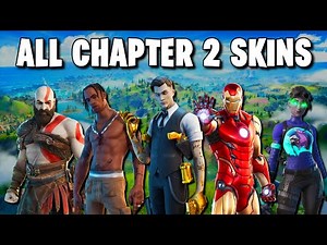 EVERY Chapter 2 Skin in Fortnite! (Evolution of ALL Chapter 2 Skins Fortnite Skins Showcase)