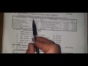 Cash Flow Statement in Nepali- Class 12 || NEB New Model Question Set A Solution