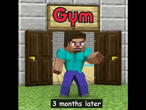13K views · 386 reactions | Steve's motivation when trying to work out at the gym and become a muscular person!  | Baby Monster School | Facebook
