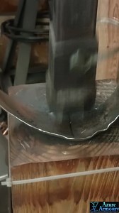 47K views · 399 reactions | Almost there, a bit of hand hammering and I'll be all set to planish this up and start building the legs. #azurearmoury #powerhammer #metalshaping #metalwork #hammer | Azure Armoury | Facebook