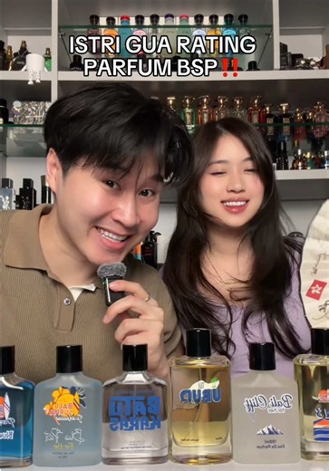 Istri Gua Rating Parfum BSP 🤫🧏🏻‍♂️ Next istri gw coba parfum dari brand mana lagi ya? #parfum #parfumlokal #parfumviral
