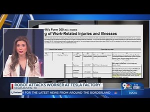 Robot attacks workers at Tesla