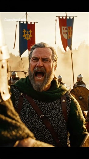 The Archer who shot arrows across a river to warn allies #medievalhistory #archer #historychannel