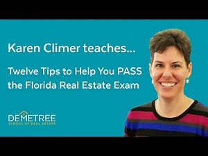 Florida Real Estate Exam – Twelve Simple Tips To Help You Pass The FIRST Time (2024)