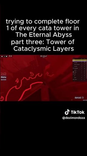 Tower of Cataclysmic Layers floor 1 completion