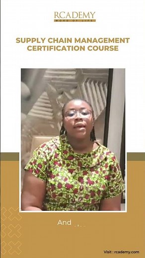 Supply Chain Management Certification Course