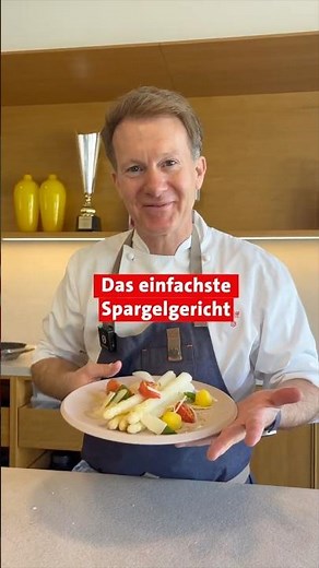 Superschnelles und doch raffiniertes Spargel-Rezept von Sternekoch Cliff Hämmerle 👨‍🍳🤤