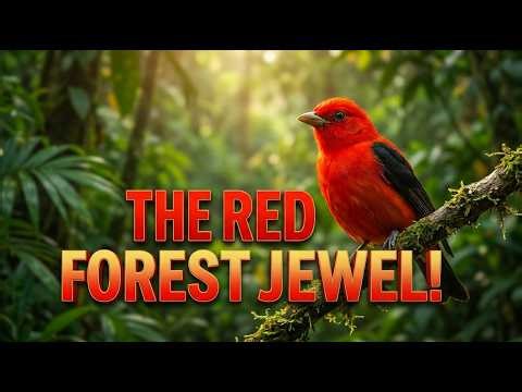 Scarlet Tanager | The Brilliant Red Jewel of the Forest