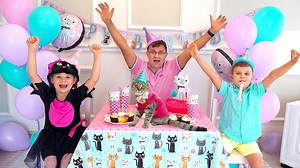 149K views · 2.5K reactions | Diana and the Cat's birthday #cat #party #birthday #pets | Kids Diana Show | Facebook