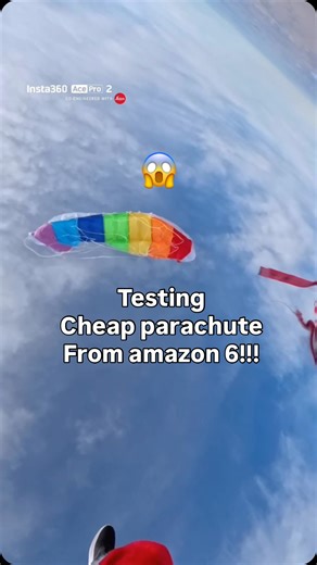 Sergei Vavilov on Instagram: "Testing Cheap parachute 😄 from amazon 6!!! @insta360 @cutawaystyle #insta360 #insta360awards #NoDroneNoProblem aerial advertising stunt advertising experiential marketing brand activation marketing stunt outdoor advertising live advertising brand promotion advertising campaign product testing product demo product review gear testing safety testing UGC creator content creator brand collaboration sponsored content commercial content video advertising creative marketi