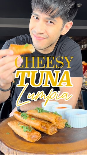 1.1M views · 19K reactions | Cheesy Tuna Lumpia 燎寧INGREDIENTS: Tuna...