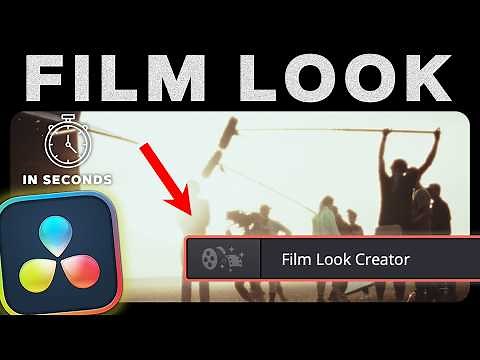 New in DaVinci Resolve 19: Create any film look | Tutorial