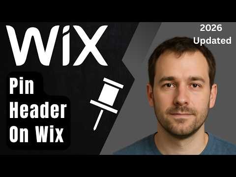 How to Pin Header in Wix Studio (2026 Step-by-Step Beginner Tutorial)