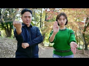 Defend yourself with Karate moves!【Shiori】