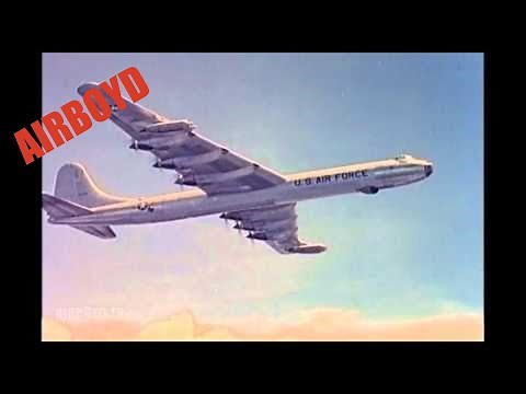 Convair B-36 Peacemaker In Flight (1956)