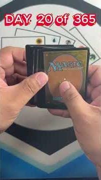 These MTG boosters packs are absolutely WHAT?? | Day 20 of 365