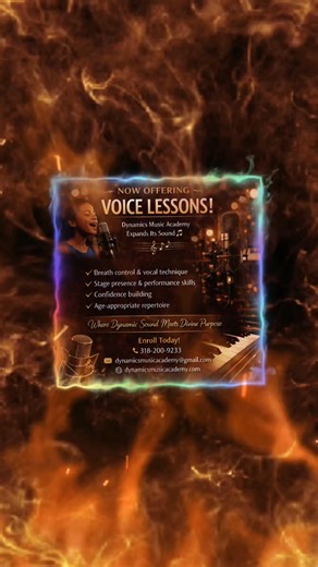 🎤 Voice Lessons Now at Dynamics Music Academy! 🎶 Confidence starts here. ✨ | Dynamics Music Academy