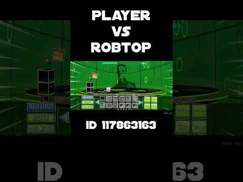 RobTop vs player: Who wins this? #geometrydash #gdupdate #gd #deluxe12 #gaming