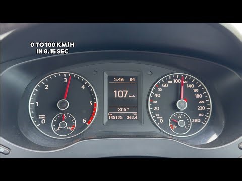 Volkswagen Jetta Mk6 2.0 TDI| Acceleration 0 To 100 Km/h| Drive In Every Mode ‪@HarshMotorsport‬
