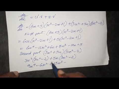 How to Solve Differentiation Using Product Rule (Step-by-Step)
