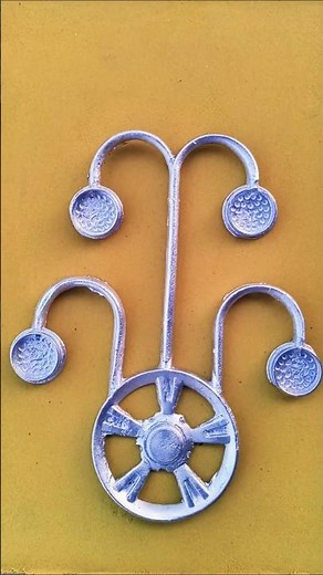 Casting Molten Lead into My Hand-Carved Sand Pattern