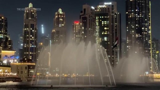 Dubai fountain returns with spectacular sound, light and choreography shows