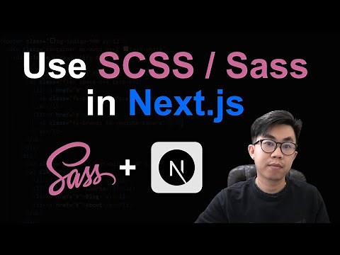 How to Use Sass in Next.js | Use SCSS in Next.js for Beginners