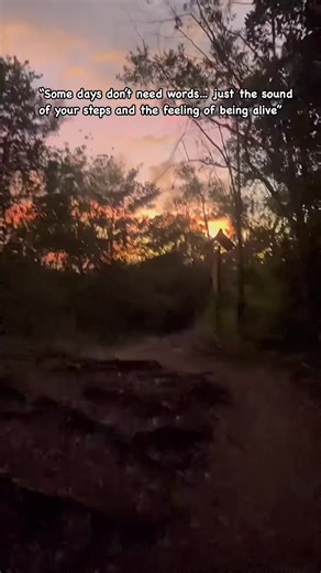 Up here in the early light, solitude feels less like loneliness... and more like freedom. #MorningHike #SolitudeVibes #SunrisePeace #QuietStrength #creatorsearchinsights