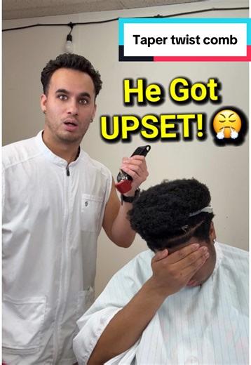 Now taking new clients in DENVER, CO Book on IG in my bio above I cut it before he agreed ⚡️ Client said “just the lineup”… but the low taper twist comb had other plans. From Mexican low fade comb over to natural black hairstyles using the twist it up comb, we fixed it all with the best taper comb technique. If you’ve ever wondered how to do a taper with a comb or how to use a taper comb the right way, this is it. Book your cut in Denver through the link in my bio or at barberlinc.com. #denverba
