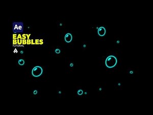 How to Create Floating BUBBLES Animation in After Effects | Quick & Easy Tutorial