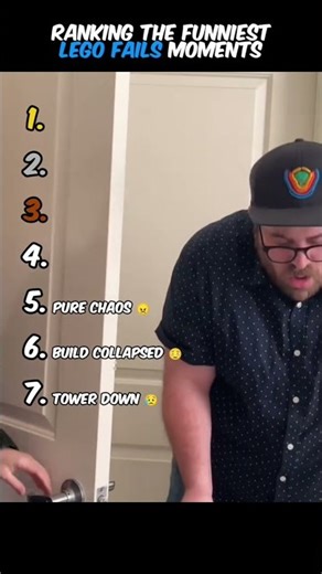 Ranking the Funniest Lego Fails Moments #funnyshorts #funnyvideo #lego #fails