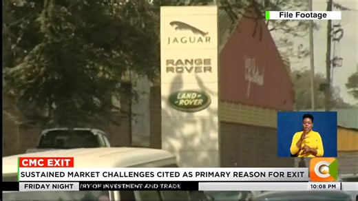 CMC exit: CMC motors group to end operations in East Africa. Sustained market challenges cited as primary reason for exit #CitizenFridayNight Lilian Muli Kanene | Citizen TV Kenya