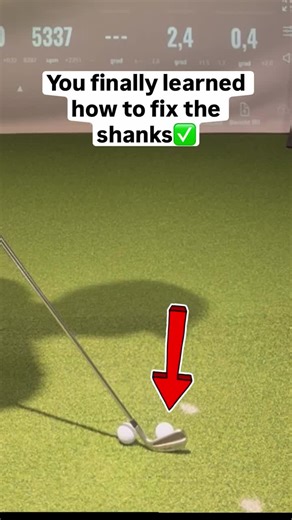 Tired of not improving and always searching for the next quick fix? The truth is, there is no quick fix. You need to put in the work with the right plan. Come work with me and there will be no more searching, real coaching that delivers results🚀 🫠Fixing the shanks can be a real pain…. 🤓It doesn’t need to be difficult. Most people get really caught up in technique, but ignore the core issue. You’re hitting it on the heel, meaning your club is further away at impact than at address. The drill a