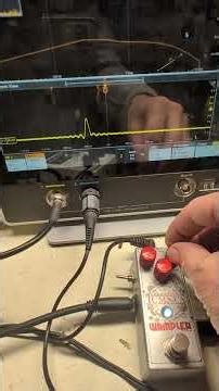 Measuring the Impulse Response of a Tumnus Klon with a Tek MSO 2 Series Scope + AFG