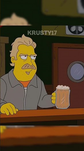 😱Moe conoce el nuevo amigo de Homero en Los Simpson #lossimpson