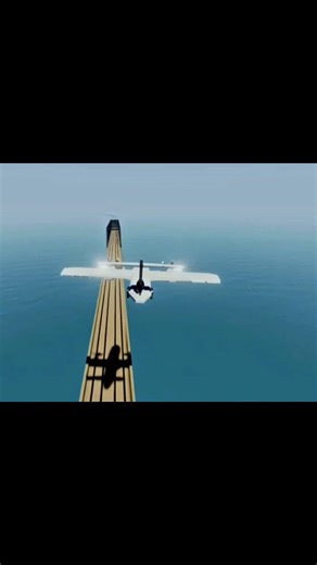 Landing on a railway track in stormworks #fypシ #stormworks #shorts #fyp #trending #gameplay #plane