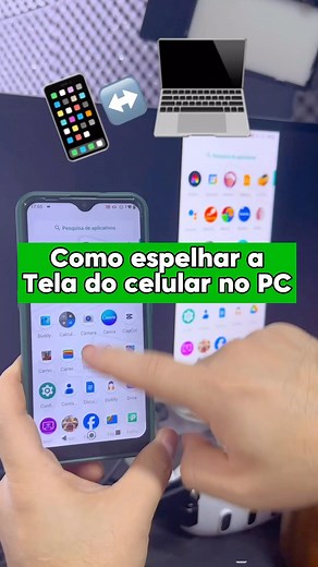 Dica top dmais on Instagram: "Como espelhar a tela do celular no PC Como espelhar a tela do IPhone no computador Windows Como compartilhar a tela do androide para o pc . . . #truquedeiphone #truquedeandroid #dicasetruques #trickpc #windows #iphone #android #hacks #dicatopdmais"