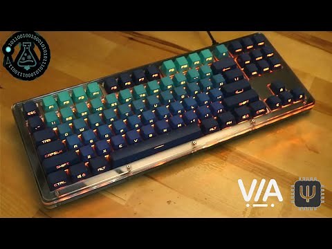 How to flash your keyboard firmware with QMK and VIA: LED's on the Stacked TKL